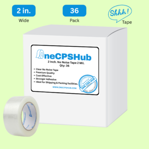 2 In. No Noise Tape(36 Pack)