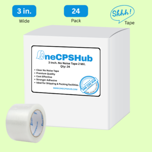 3 In. No Noise Tape(24 Pack)